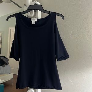 Navy blue blouse